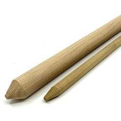 pointed dowels with blunt tip