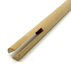 slotted dowel rods